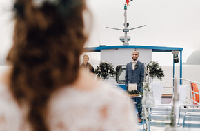 Hochzeit am Schiff in Traunkirchen am Traunsee