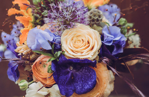 Purple Wedding by Romy Feist