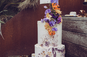 Purple Wedding by Romy Feist