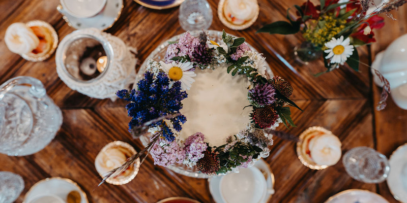 Sweet Table und Hochzeitstore